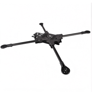 Support de pose FPVLOAD IDF FPV de type X, capacité de charge 8-10 kg, empattement 13/15 pouces, personnalisable, épaisseur de plaque 2,0 mm, carbone - Product Image 3