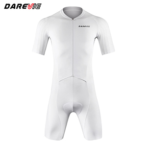 Darevie RACE Suit Aero Fit estate manica corta in pelle di <span class=keywords><strong>ciclismo</strong></span> tuta italia interfaccia elastica Wallone Pad ciclo maglie - Product Image 2