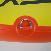 Bouée de natation gonflable en PVC imperméable réutilisable personnalisée, couleur orange, portable pour la plongée, la pêche sous-marine, la plongée libre