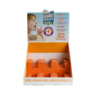 ชั้นวางสินค้ากระดาษแข็งสำหรับโปรโมชั่น ชั้นวางสินค้ากระดาษแข็งรีไซเคิลได้ ชั้นวางสินค้ากระดาษแข็งแบบหลายชั้นสำหรับวางบนเคาน์เตอร์ - Product Image 3