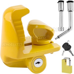Verrou de crochet universel pour remorque de camping-car et yacht, verrou de bras de remorque à tête ronde, accessoires de remorque - Product Image 4