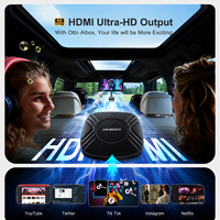 CarPlay AI Box Android 13 Wireless CarPlay Android Auto 4G SIM Qualcomm Octa Core YouTube Netflix GPS WiFi 5GHz