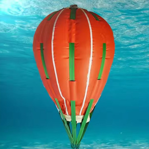 Sac de levage sous-marin de type parachute, sac de flottabilité robuste en PVC avec valve de décharge pour la récupération d'objets coulés lors de plongées - Product Image 3