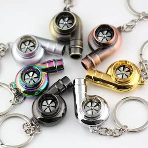 Llavero personalizado de fábrica, accesorios de moda, componentes Turbo de coche y diseño de piezas, llavero de <span class=keywords><strong>Metal</strong></span> - Product Image 1