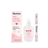 Kit d'Exfoliation pour Ongles : Stylo Essentiel Soin des Ongles, Exfoliant Adoucissant pour Peaux Mortes, Renforcement et Nutrition des Ongles, Outils de Manucure