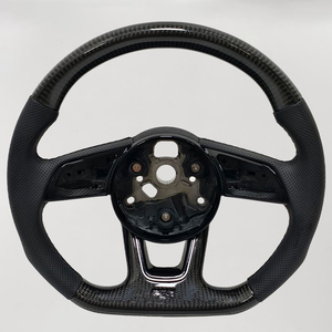 <span class=keywords><strong>Sench</strong></span> túi khí ban đầu nút hai mặt da đục lỗ sợi Carbon thể thao sang trọng tay lái cho Audi A4 A5 A6 C6 C7 - Product Image 1