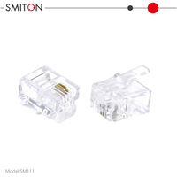Connecteurs RJ11 6P2C Câble téléphonique Prise Cat3
