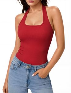 Polka Dot Spaghetti Strap Cami | Women's Slim Fit Sleeveless Tank <b>Top</b> - Product Image 1