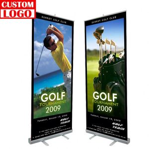 Outdoor Trade Show Pull up Banners Adjustable Pull up Banner Stand - Product Image 1