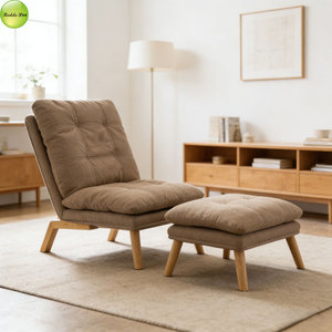 Modern Living Room <strong>Chair</strong> Leisure Single <strong>Reclining</strong> Folding Sofa Bed <strong>With</strong> <strong>Footstool</strong> Home Furniture Lazy Lounge <strong>Chair</strong> M85 - Product Image 4