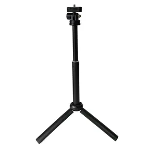 Tripod Tongkat Swafoto Mini 3 Dalam 1, Tongkat Swafoto Genggam Bisa Diperpanjang, Monopod, Kamera Mini, Dudukan Ponsel Pintar