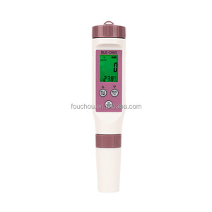 Compteur de qualité de l'eau numérique Bluetooth intelligent 2024 le plus vendu avec ATC 7-en-1 PH/TDS/EC/ORP/S.G/testeur de salinité/température