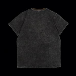 เสื้อยืดผู้ชายผ้าฝ้าย100% ลายพิมพ์ดิจิตอลซักกรดแบบกำหนดเอง - Product Image 2