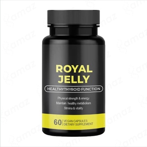 Amaz OEM Marque privée Haute qualité Marque privée <span class=keywords><strong>Gelée</strong></span> <span class=keywords><strong>royale</strong></span> Capsules dures Suppléments Matière première Capsules de <span class=keywords><strong>gelée</strong></span> <span class=keywords><strong>royale</strong></span> 1000mg - Product Image 1