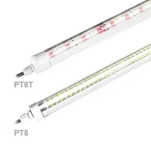 Full Spectrum Red Led Tube Indoor Grow Light For Hydroponics Plant Grow Led System