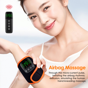 Masajeador Eléctrico de Pulso para Muñeca, Brazo, Mano, Pie, Cinturón de Masaje con Control Remoto, Calentamiento, Microcorriente, EMS, Masajeador de Cuello - Product Image 2