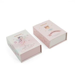 Boîte d'emballage personnalisée en carton <span class=keywords><strong>rigide</strong></span> de luxe vide pour jeu de maquillage complet pour enfants, filles - Product Image 2
