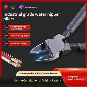 Industrial Grade Offset Pointed Plastic Nipper DIY Gundam Model Cutting Pliers Electronic Components Plastic Parts <b>Shear</b> - Product Image 1