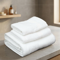 MA Özel Tasarım %100 Pamuklu Havlu Kumaşından Örme 6 Parça Banyo Havlusu Seti İşlemeli Logo Organik Düz Renk 700-899 GSM