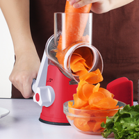 Multifunctionele Handmatige Trommel Groentesnijder Chopper Keuken Aardappel Cutter Grinder Machine Multifunctionele Groente
