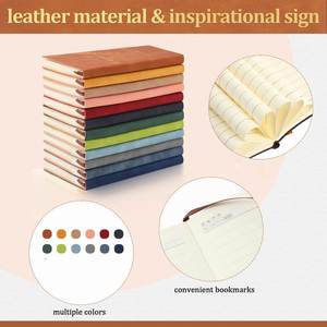 New Design A3 Spiral PU Leather Address <b>Book</b> High-end Company Souvenir for Promotion - Product Image 3
