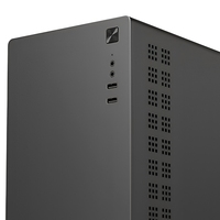 Boîtier PC Micro ATX ITX fourni par l'usine, tour de jeu, compatible avec alimentation ATX, GPU 240 mm, CPU 140 mm, accessoires pour hôte