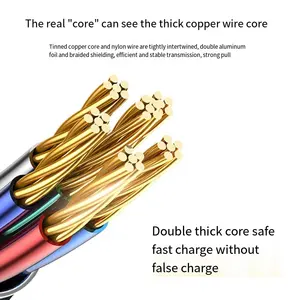 Manufacturers 1m White V8 Mobile Phone Data Cable Usb To Micro Cable Android Charging Data Cable