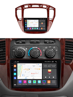 MEKEDE M6 PRO radio de coche android voiture lecteur mp3 voiture accessoires voiture écran tactile pour Toyota Highlander 2000 2007 BT GPS