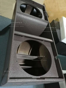 Alta calidad <span class=keywords><strong>DS218</strong></span> dual 18 pulgadas subwoofer gabinete vacío 18 pulgadas altavoz caja gabinete abedul madera contrachapada caja para touring Show - Product Image 4