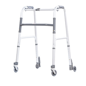 Fukurai Shiko <b>Walker</b> Rollator Adjustable Four Legged With Wheels For <b>Elderly</b> And Adults 180kg Load Capacity - Product Image 1