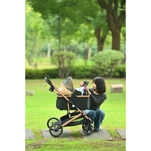 छोटे से मध्यम आकार के कुत्तों और शिशुओं के पालतू वाहक और बिल्लियों के लिए यात्रा आपूर्ति - Product Image 3