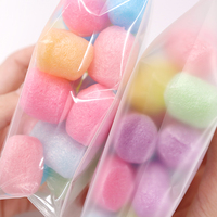 Sachet Doypack Personnalisé Imprimé Anti-humidité en CPP avec Fermeture Éclair, Fond Plat Transparent, pour Emballage de Noix, Snacks, Café et Aliments