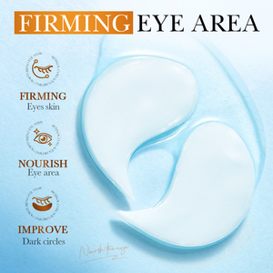 Masque pour les yeux en feuille SADOER à l'huile de coco nourrissante et au collagène hydrolysé, hydratant, raffermissant, éclaircissant, atténuant les rides et les cernes, pour tous types de peaux - Product Image 2