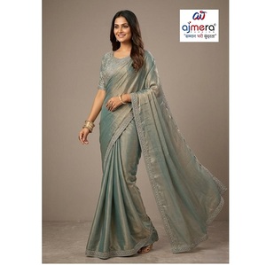 Saris ethniques prêts-à-porter haut de gamme pour femmes – Designs élégants, protection solaire, séchage rapide, toutes saisons, pour fêtes, vente en gros en vrac - Product Image 1