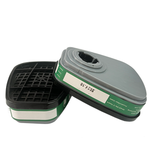 CE Approved Half <b>Face</b> Respirator Dustproof Lightweight Reusable Washable Dual Acid Gas Filter Cartridge Anti-Fog Silicone Mask - Product Image 3