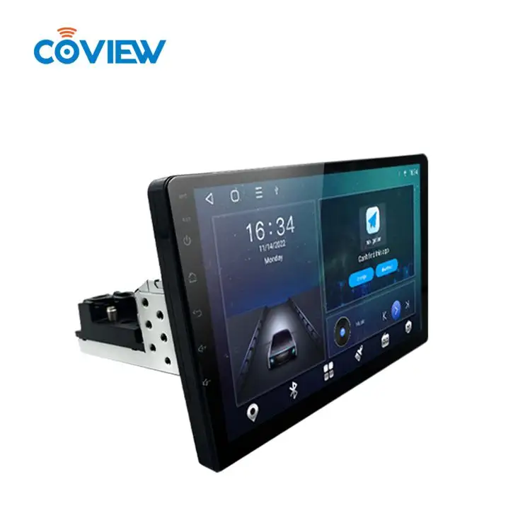 Universal pantalla táctil 1 2 Din Android Radio del coche reproductor de Dvd Multimedia individual doble Din 9 "10,1 pulgadas de navegación Gps estéreo del coche