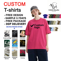 T-shirt décontracté confortable et épais de haute qualité, classique et uni pour hommes, durable pour un usage quotidien