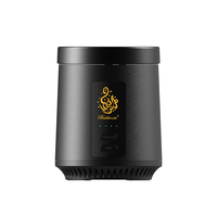 Brûleur d'encens électrique 2-en-1 pour Bakhoor et Oud au Moyen-Orient, moderne et traditionnel, avec option charbon pour une utilisation aromatique