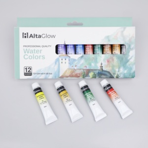 Nuovo Prodotto: Set di Colori ad Acquerello in Tubetti di Alluminio Personalizzati, 12 Colori, Vendita Diretta del Produttore - Product Image 6