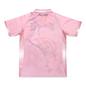 Maglia da <span class=keywords><strong>calcio</strong></span> <span class=keywords><strong>rosa</strong></span> retrò personalizzata con Logo ricamato stile sublimazione maglia da <span class=keywords><strong>calcio</strong></span> - Product Image 3