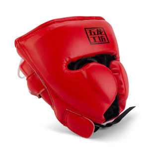 Biểu tượng tùy chỉnh thiết bị đấm bốc-bảo vệ đầu bằng da bền với thiết kế mới bảo vệ đầu tập thể dục - Product Image 6