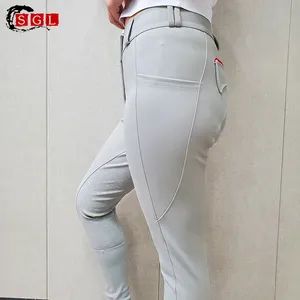 SGL High Quality Customized Logo Riding Pants Branded Equestrian Clothing Customized Horse Riding Tights legging
