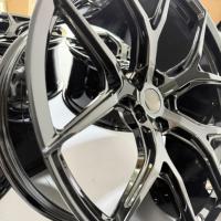 Rines Monobloque Personalizados de Aleación T6061 Forjados de 18-22 Pulgadas en Negro Brillante HF-5 para BMW X3 X4 X5 X7 X3M X4M F97 G01 G05