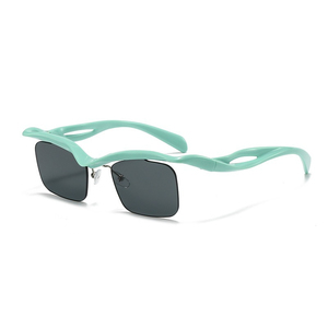 Nuovi Occhiali <span class=keywords><strong>da</strong></span> Sole Donna 2026 Retrò Quadrati alla Moda, Stile Street Fashion, Versatili, <span class=keywords><strong>con</strong></span> <span class=keywords><strong>Protezione</strong></span> <span class=keywords><strong>UV</strong></span> e Montatura Sottile, <span class=keywords><strong>con</strong></span> <span class=keywords><strong>Lenti</strong></span> Gratuite - Product Image 5