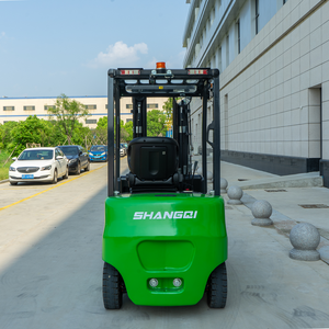 Forklift merek Top 2ton 3ton full-electric truk forklift penggerak empat roda sit-on bekas montacargas usados - Product Image 3