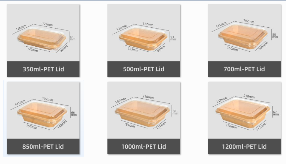 ชามคราฟท์สี่เหลี่ยม + ฝาสัตว์เลี้ยง
