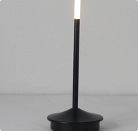Lampe de nuit extérieure IP65 pour le camping, décoration LED, lampe de table rechargeable sans fil tactile pour bar de restaurant