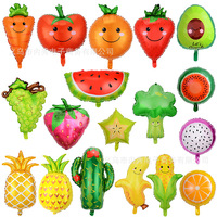 Ballons en aluminium jetables écologiques pour Fête Mexicaine, style Piñata, Flamant rose, Ananas, Cactus, Alpaga, Avocat, Anniversaire