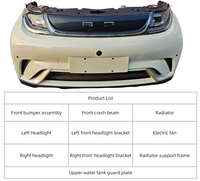 Kit d'assemblage avant pour BYD Dolphin 2023, pare-chocs avant + phares + pièces de radiateur pour BYD Dolphin 2025 Nouveau