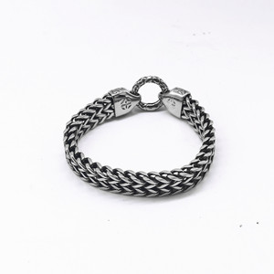 Pulsera de plata tibetana yunnique con diseño geométrico de escorpión para hombre, joyería de moda, origen Guangzhou GZYB-0205 - Product Image 3